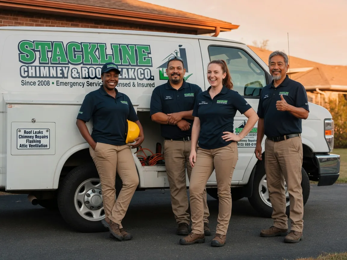 Chimney flashing repair company in Centerville, IN